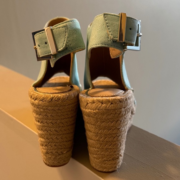 Kenneth Cole Suede Wedge Espadrille NWOT - Picture 5 of 10